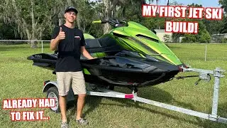 I Bought A BRAND NEW Jet Ski To Build! (2023 GP1800 SVHO)