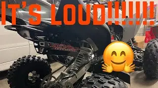 Empire exhaust install on 2021 raptor 700r