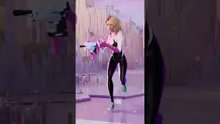 SPIDER-GWEN taking names and kicking butt at HERALD's Sanctum .. Fortnite Season 4