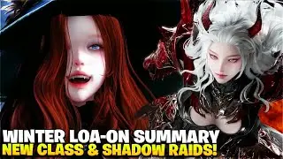 Lost Ark 2025 Winter Showcase Summary! New Guardian Knight, Shadow Raids & Trailers!