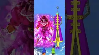 Cosmic Showdown || #broly vs zeno guard [who is Strongest] #anime #shorts