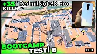 Redmi Note 8 Pro BOOTCAMP TESTİ / Redmi Note 8 Pro alınır mı ??? | PUBG MOBİLE