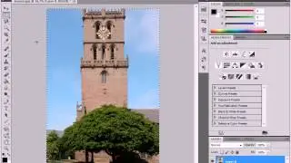 004  Работа с фильтром 'Lens correction' в Photoshop