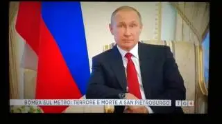 BOMBA IN METRO - Attentato a San Pietroburgo - TG4 Mediaset