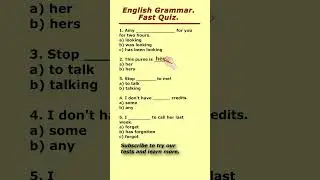 Score 5 of 5. How good is your English? Answer fast. #shorts