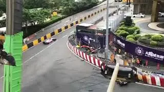 Macao incidente Gp Formule 3  Sophia Floersch