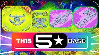 New! Top 10 TH15 Showcase Base aka Progress Base Link | TH15 Funny Troll Base 2023