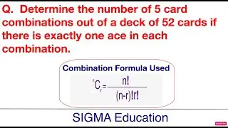 Determine the number of 5 card combinations out of a deck of 52 cards if there is exactly one Ace