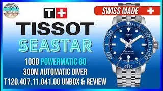 That Dial! | Tissot Seastar 1000 Powermatic 80 300m Auto Diver T120.407.11.041.00 Unbox & Review