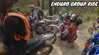 Epic Group Enduro Ride Hill Climbs And Single Trails