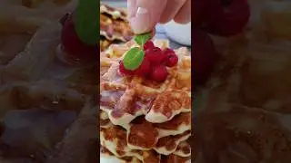 ПП ВАФЛИ яблочно - творожные без пшеничной муки и без сахара