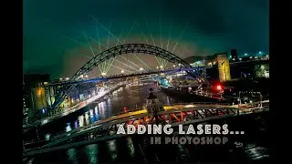 Adding Laser Lights in Photoshop 2022