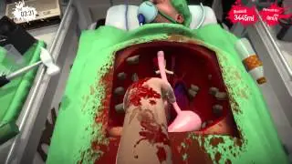 Surgeon Simulator PS4 Gameplay! Successful surgery!