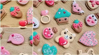 คุกกี้รอยัลไอซิ่ง วาเลนไทน์ 2024 valentine day royal icing cookies