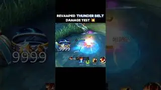 ✅ NEW THUNDER BELT EFFECTS DAMAGE TEST by Aljuice! ⚡💥 
