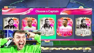99 PELE IN A 129 RATED FUTTIES FUT DRAFT! (EA FC 25)