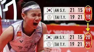 Tai Tzu Ying's MIRACLE COMEBACK against An Se Young