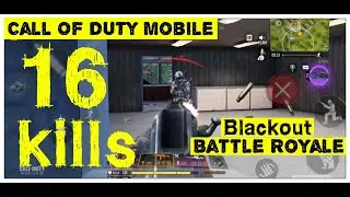 Blackout Map Gameplay | 16 Kills in Battle Royale | CODM Battle Royale | Call Of Duty Mobile
