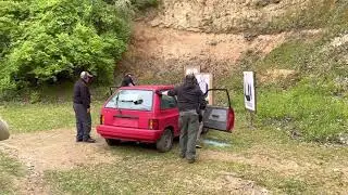 Shooting drill multiple person