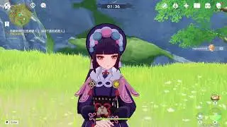 Yun Jin's opera singing in Story Quest 