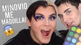 MI NOVIO ME MAQUILLA! | Andrew Larrañaga