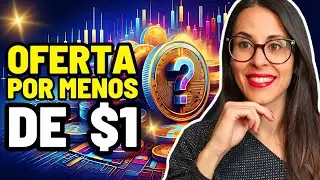 TOP 5 criptomonedas a menos de 1 dólar con potencial de crecimiento