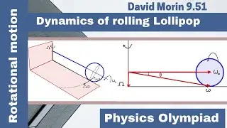 Dynamics of rolling lollipop | Rotational Motion | Physics Olympiad