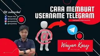 Cara Membuat Username Telegram