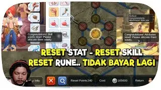 Unlimited Reset stat skill rune.. YMIRS Notebook RO Eternal Love Indonesia