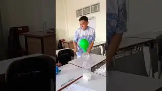 Eksperimen soda kue dan cuka makan
