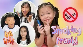 SMOKING PRANK SA CAST | GULAT SILA SAKIN!
