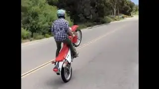 XR650L Wheelies & racing- Testing new FCR Carb upgrade.