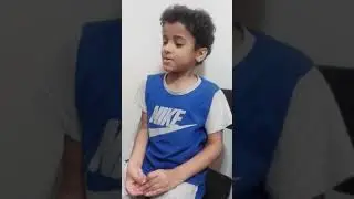My small brother Hamad. City.