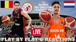 LIVE: Belgium vs Netherlands - Play By Play - Reactions