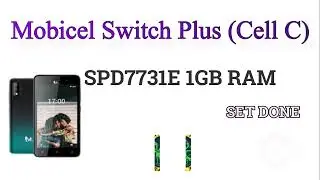 FRP Reset Done│Mobicel Switch Plus (Cell C) SPD7731E │1GB RAM │Hydra Tool 💫 Absolutely World'1st