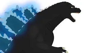 Heisei Godzilla Test #shorts