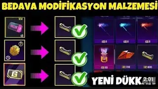 “MODİFİKASYON MALZEMESİ ALMA & MATERYAL KASMA PUBG Mobile MODİFİKASYON MALZEMESİ NASIL ALINIR?”