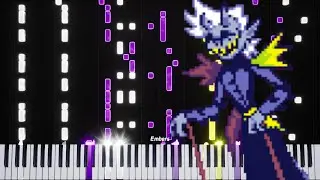 Battle against the world - Deltarune Rewritten - Piano