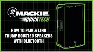 How To Pair & Link Thump Boosted Speakers with Bluetooth