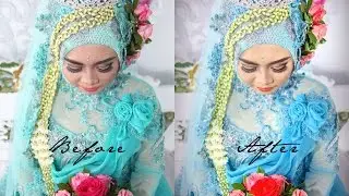 Tutorial photoshop dasar  : Cara edit foto pernikahan dengan mudah