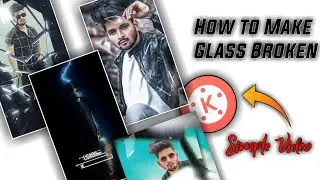 New Style🔥Trending Full Screen Glass broken Editing in Alight motion Trending Attitude status Edit