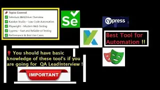 Basic Key Differences in Selenium, Katalon, Playwright,  & Cyprus 