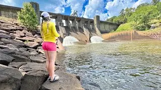 We Finally Caught The SPILLWAY MONSTERS We Were After! (Bobber Fishing)