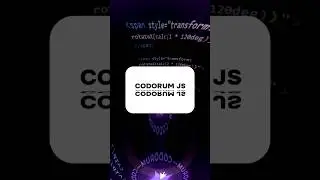 Как сделать вращающийся 3д текст в html и CSS - анимация 3д текста в CSS #html #web #CSS #frontend