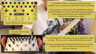 Atomic Flux Stompbox: Lenny Kravitz Tones (Short Version)
