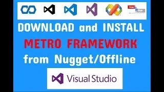 C# Metro Framework Tutorials - 1) Download and Install Metro Framework