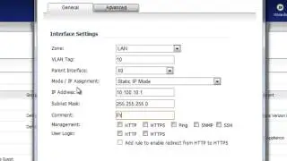 Dell SonicWALL VLAN Setup