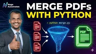 Python Automation Project: Merge PDFs in 5 Lines of Code