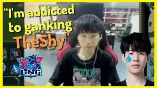 Doinb camps TheShy, because he knows TheShy is easy to gank 