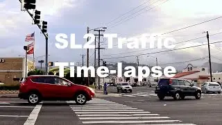 Canon SL2 - Day traffic time-lapse
